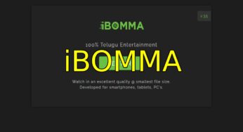 iBOMMA – Download & Watch Telugu Movies For Free