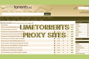 LimeTorrents Proxy